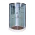 Душевая кабина Deto A 01 100 x 100 см, с крышей, Led с кнопкой и гидромассажем