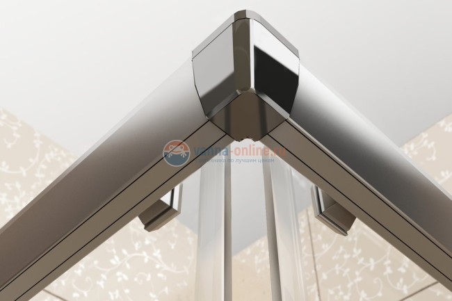 Душевой уголок Ravak Blix BLRV2K 90 х 120 см профиль белый, стекло Грапе