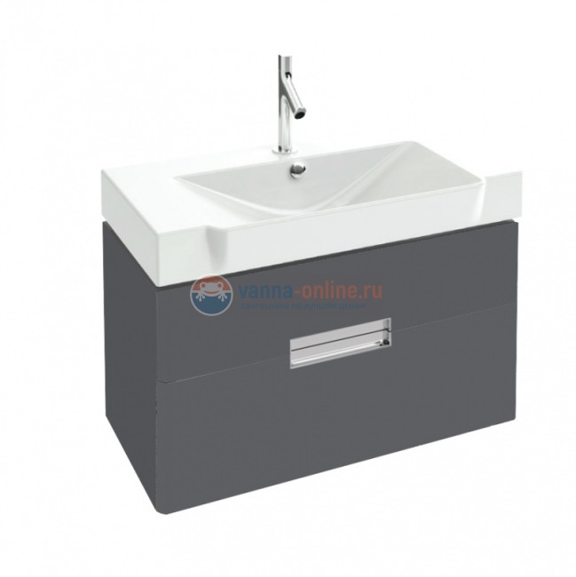 Тумба под раковиной Jacob Delafon Reve EB1135-442, антрацит