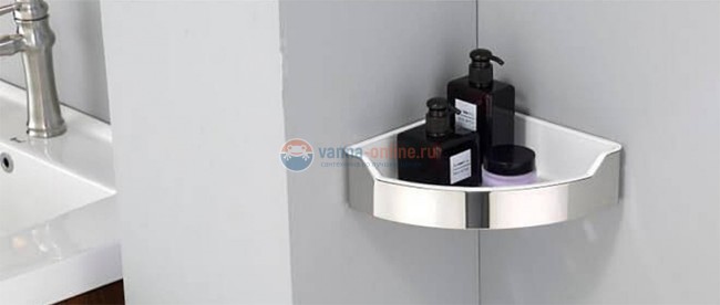 Полка угловая Rush Edge ED77153A, хром