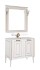 Тумба с раковиной Aquanet Паола 90 00181762, цвет белый патина-серебро Тумба с раковиной Aquanet Паола 90 00181762, цвет белый патина-серебро
