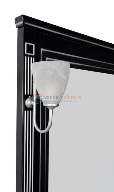 Тумба с раковиной Aquanet Паола 90 00181762, цвет белый патина-серебро Тумба с раковиной Aquanet Паола 90 00181762, цвет белый патина-серебро