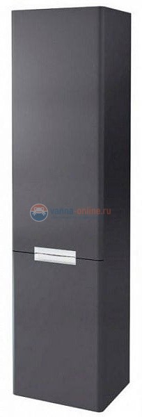 Пенал Jacob Delafon Reve 50 см, EB1141, антрацит, петли слева Пенал Jacob Delafon Reve 50 см, EB1141, антрацит, петли слева