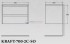 Тумба с раковиной BelBagno Kraft KRAFT-700-2C-SO-RT, подвесная Тумба с раковиной BelBagno Kraft KRAFT-700-2C-SO-RT, подвесная