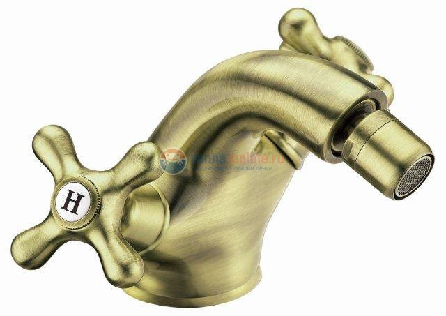 Смеситель Cezares RETRO-C-BS1-02 для биде, бронза