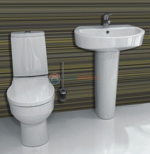 Унитаз компакт Santek Аллегро WH301955 крышка микролифт Унитаз компакт Santek Аллегро WH301955 крышка микролифт