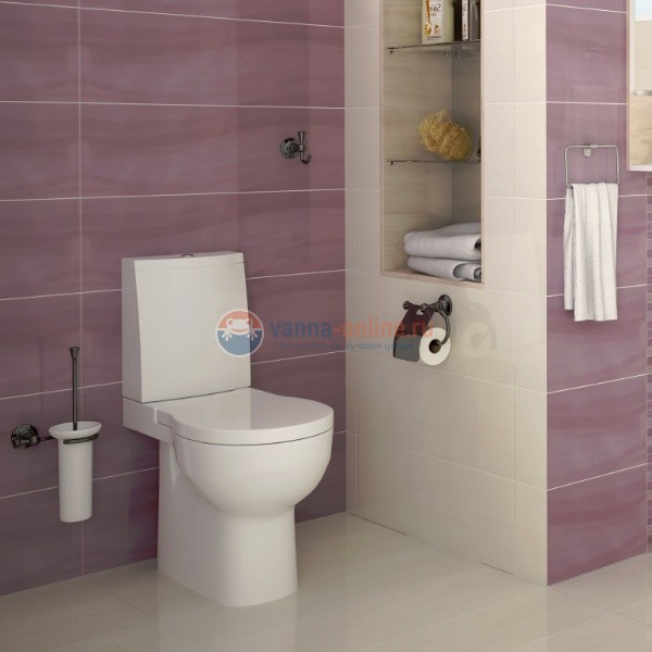 Унитаз компакт Santek Аллегро WH301955 крышка микролифт Унитаз компакт Santek Аллегро WH301955 крышка микролифт