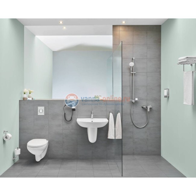 Подвесной унитаз Grohe Bau Ceramic 39427000, безободковый