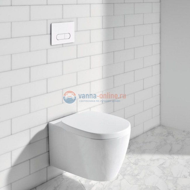 Подвесной унитаз с полностью скрытым креплением Ideal Standard CONNECT AquaBlade® E047901