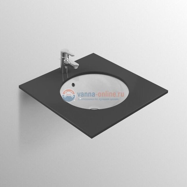 Раковина встраиваемая под столешницу 38 см Ideal Standard CONNECT E505201 Раковина встраиваемая под столешницу 38 см Ideal Standard CONNECT E505201