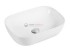 Раковина Aquanet Lake-1 211286 50x39.5x14.5 см накладная, цвет белый