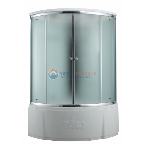 Душевой бокс Timo Comfort T-8855 F Fabric Glass, стекло матовое, 150 x 150 см