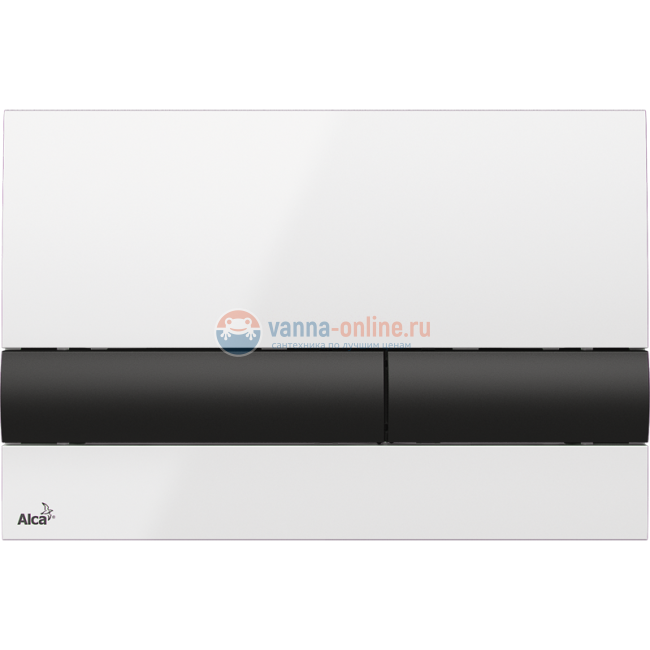 Кнопка управления AlcaPlast M1710-8 белая/черная