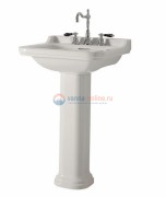 Раковина Kerasan Waldorf 4140K1bi/cr*1, 60*55 см Раковина Kerasan Waldorf 4140K1bi/cr*1, 60*55 см