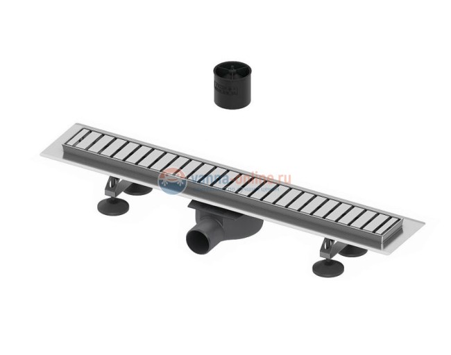 Душевой лоток TECE TECElinus 15100079, 70 см с решеткой straight