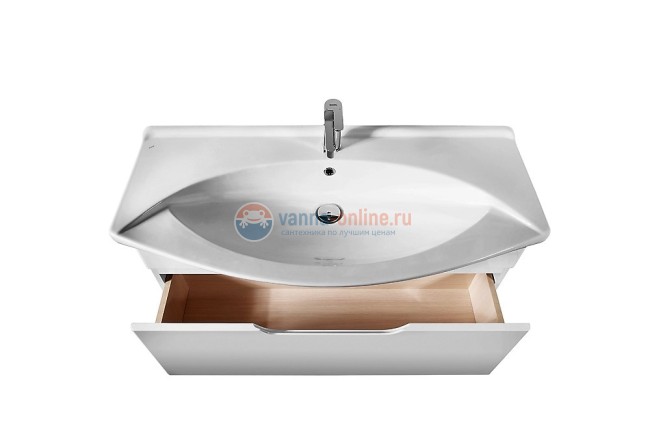 Тумба с раковиной Dreja Laguna 65, белый лак