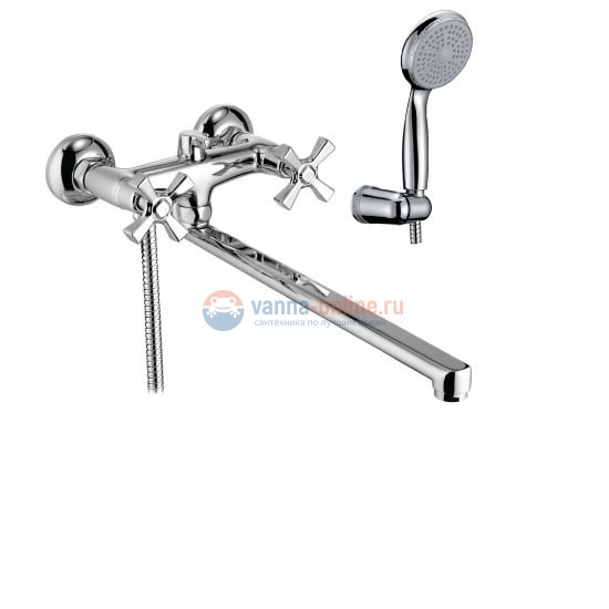 Смеситель Lemark Benefit LM2512C (2512) для ванны и душа