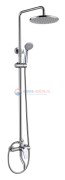 Душевая колонна Bravat Eler F6191238CP-A-RUS со смесителем для ванны и душа, хром