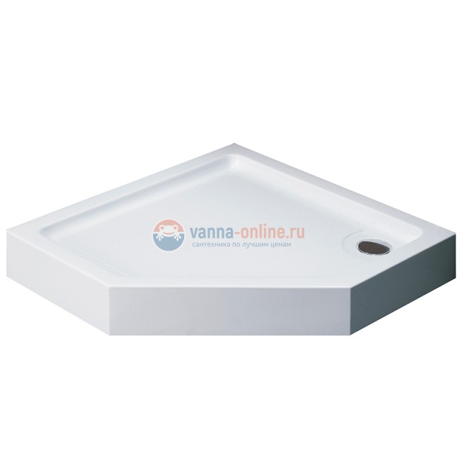Душевой поддон Black&White Stellar Wind Easy Plumb P-09H, 90 х 90 х 13,5 см, акриловый