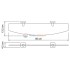 Полка стеклянная WasserKRAFT Lippe 6524 Полка стеклянная WasserKRAFT Lippe 6524