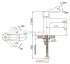 Смеситель для раковины BelBagno Reno REN-LVM-CRM Смеситель для раковины BelBagno Reno REN-LVM-CRM