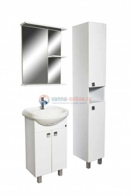 Зеркало Orange Рио 56, цвет - белый