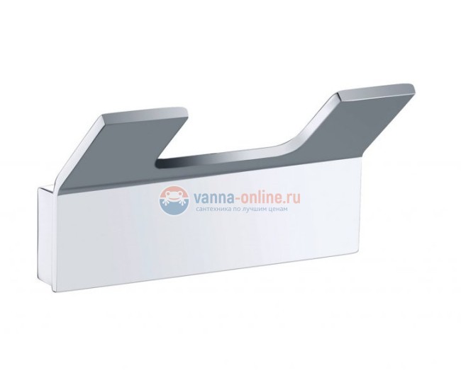 Крючок двойной Bemeta Solo 139106032 8.3 x 3.3 x 4.6 см, хром