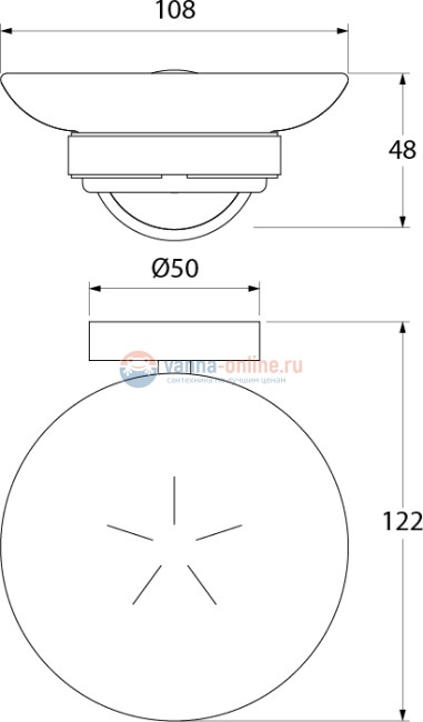 Мыльница Iddis Calipso Мыльница Iddis Calipso