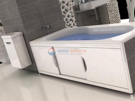 Экран под ванну Emmy Малибу 180, белый