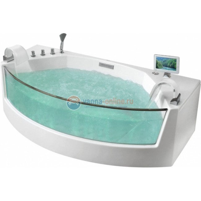 Ванна гидромассажная акриловая Gemy G9079, с аэромассажем, 200 x 105 x 60 см Ванна гидромассажная акриловая Gemy G9079, с аэромассажем, 200 x 105 x 60 см