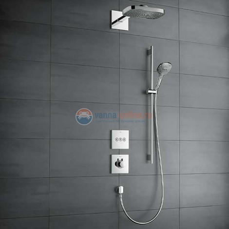 Модуль Hansgrohe ShowerSelect, черный/хром