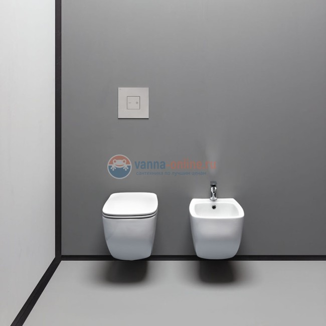 Биде подвесное 520х340мм. AXA White Jam