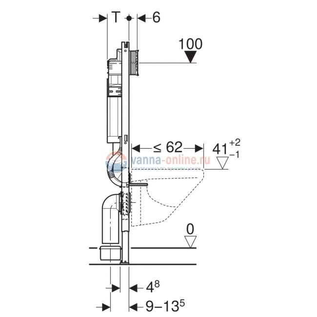 Инсталляция Geberit с унитазом Geberit iCon, 500.362.TC.I, сиденье микролифт, комплект Инсталляция Geberit с унитазом Geberit iCon, 500.362.TC.I, сиденье микролифт, комплект