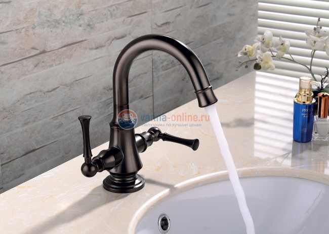 Смеситель Lemark Peretto LM6307RB для раковины с донным клапаном Смеситель Lemark Peretto LM6307RB для раковины с донным клапаном