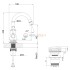 Смеситель Lemark Peretto LM6307RB для раковины с донным клапаном Смеситель Lemark Peretto LM6307RB для раковины с донным клапаном