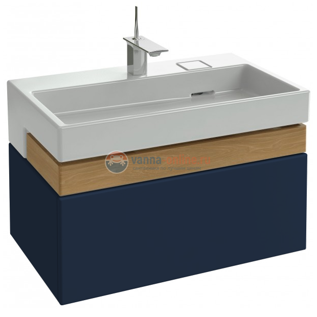 Тумба под раковину Jacob Delafon Terrace 80 EB1186-G98, синий бархат