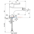 Смеситель для биде Ideal Standard CERAFINE MODEL O BC704AA