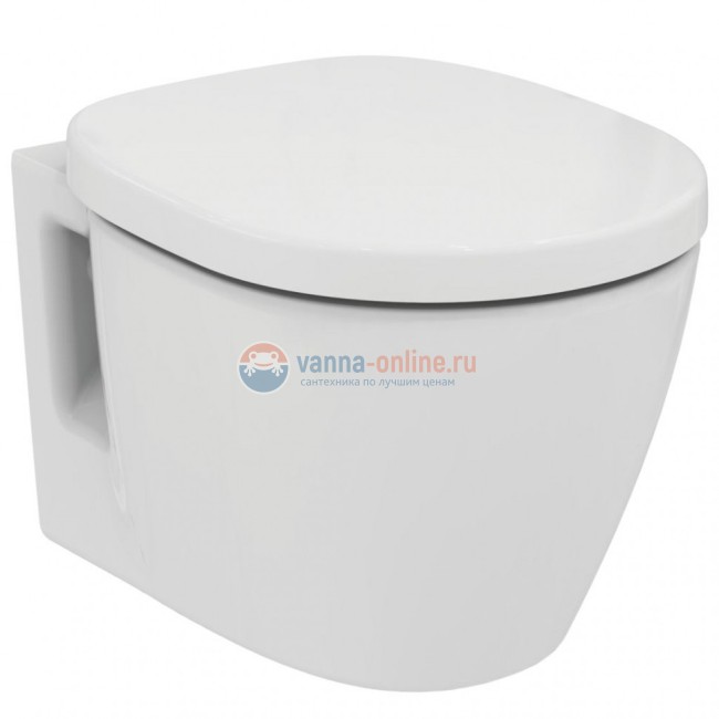 Промо-комплект 2 в 1 Ideal Standard с подвесным унитазом E803501 CONNECT с сидением и крышкой с функцией плавного закрытия E712701 CONNECT Промо-комплект 2 в 1 Ideal Standard с подвесным унитазом E803501 CONNECT с сидением и крышкой с функцией плавного закрытия E712701 CONNECT