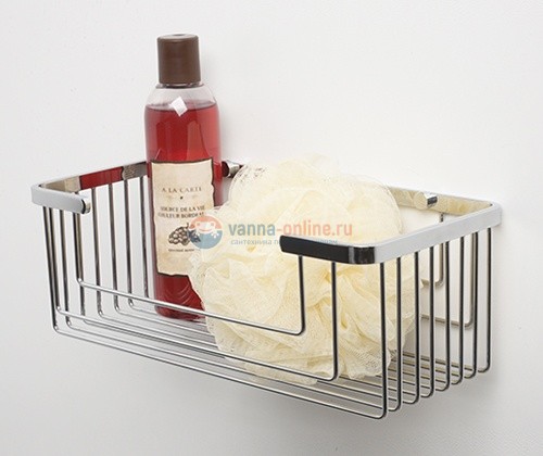 Полка металлическая прямая WasserKRAFT К-711 Полка металлическая прямая WasserKRAFT К-711