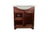 Тумба с раковиной Orange Классик 75 см, напольная, орех