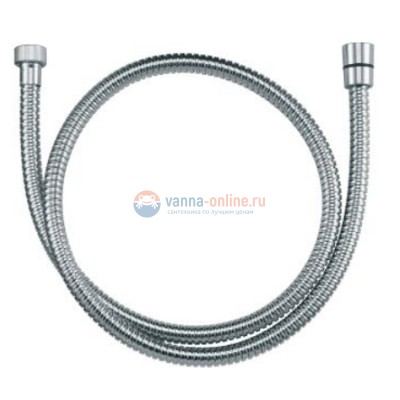 Шланг Jacob Delafon E75204-CP, металлический, 175 см, хром
