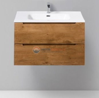 Тумба под раковину BelBagno Etna-800-2C-SO-RN-P 80 см подвесная, цвет натуральный дуб (rovere nature)