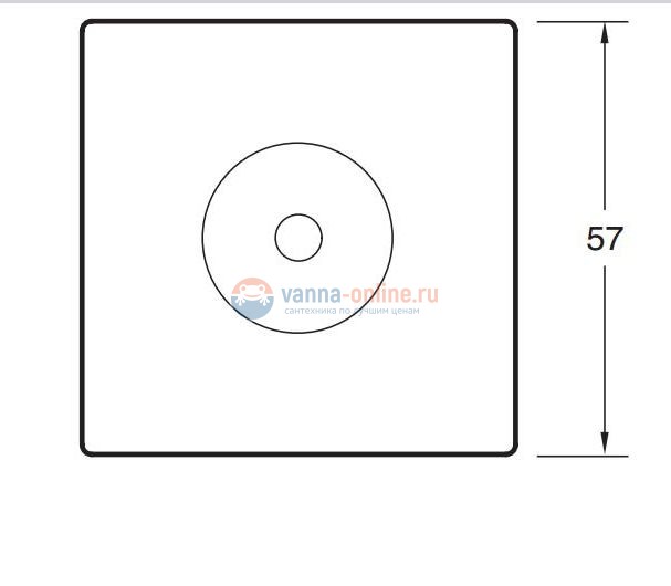 Заглушки декоративные Jacob Delafon Eo E14790-CP Заглушки декоративные Jacob Delafon Eo E14790-CP