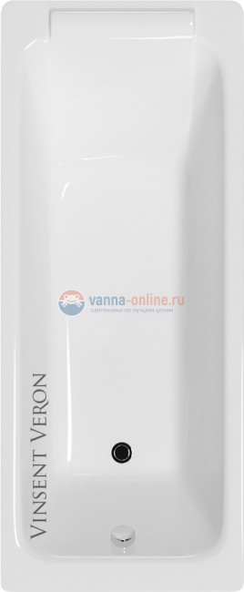 Ванна чугунная Vinsent Veron Italon 170x70x45