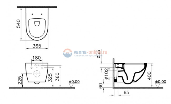 Подвесной безободковый унитаз Vitra Sento 7748B083-0101, крышка микролифт, цвет черный матовый Подвесной безободковый унитаз Vitra Sento 7748B083-0101, крышка микролифт, цвет черный матовый