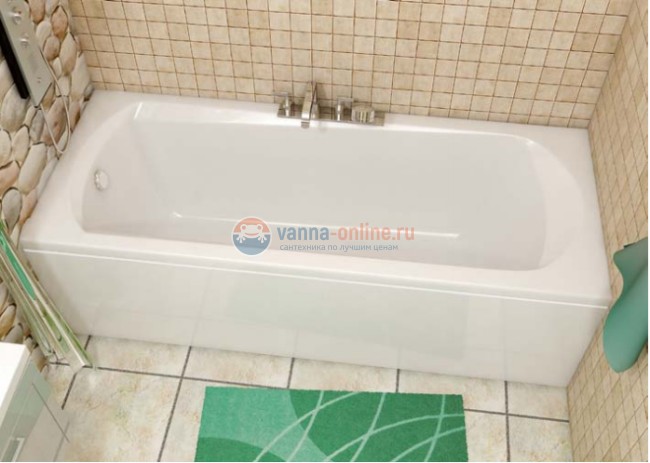 Ванна акриловая Relisan Tamiza, 170 х 70 см