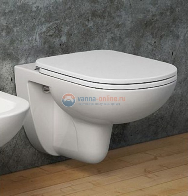 Промо-комплект 2 в 1 Ideal Standard с подвесным унитазом T331101 TEMPO с сидением и крышкой с функцией плавного закрытия T679401 TEMPO