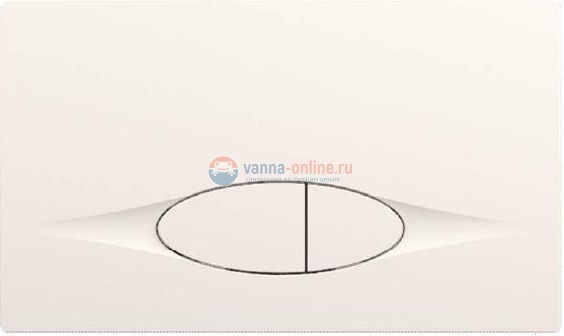 Панель двойного смыва Jacob Delafon E29026-01R, цвет белый Панель двойного смыва Jacob Delafon E29026-01R, цвет белый