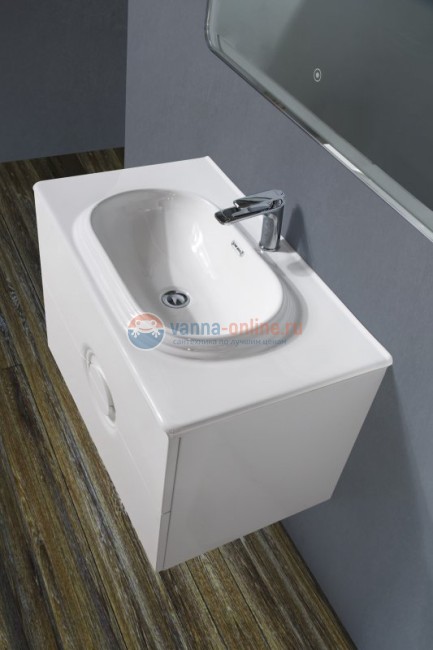 Раковина Belbagno Onda TRB-800-LVB 80 см накладная