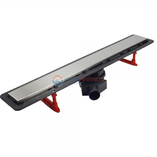 Душевой лоток Pestan Confluo Frameless Line 650, решетка - полая под плитку/хром матовый 13701231